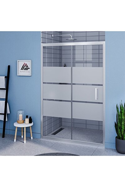 Kupon Duş Vesta D200 İki Duvar Arası 1 Sabit 1 Sürgü Duşakabin Parlak Profil ...