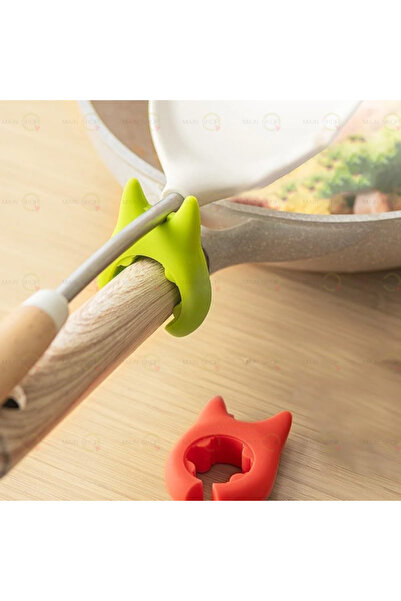 MAİN SHOP 2 قطعة غطاء أواني المطبخ مع حامل ملعقة ورافعة لأغطية المقلاة والقدر M-50