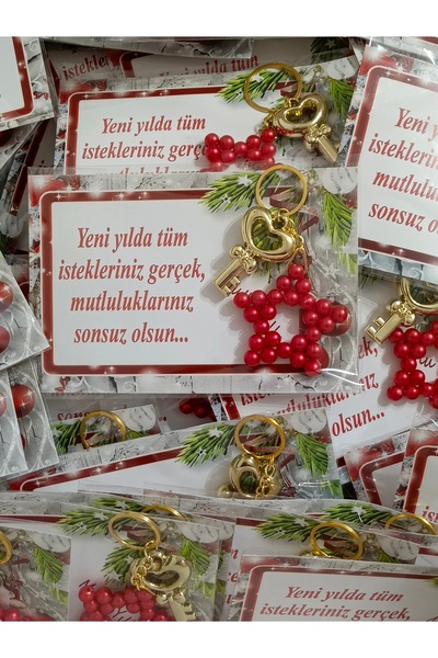 BursaTasarımDünyası 2027 νέο έτος, Χριστούγεννα, χριστουγεννιάτικο δώρο 1 τεμ...