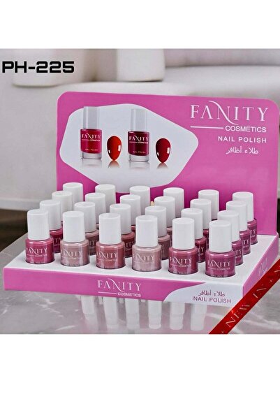 fanity طلاء أظافر جل من فانيتي، ألوان نقية جديدة، 24 قطعة