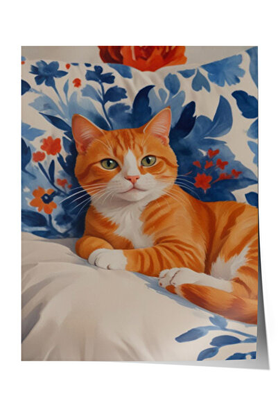 Zestia Poster Decor confortabil pentru salonul pisicilor