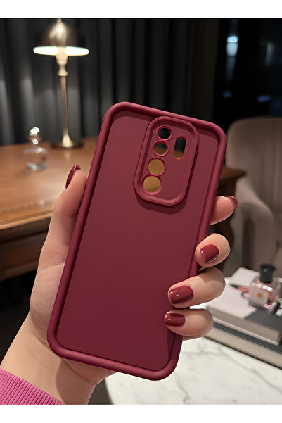 TechTrove Xiaomi Redmi Note 8 Pro Kılıf Kamera Korumalı Kenar Çıkıntılı Soft ...