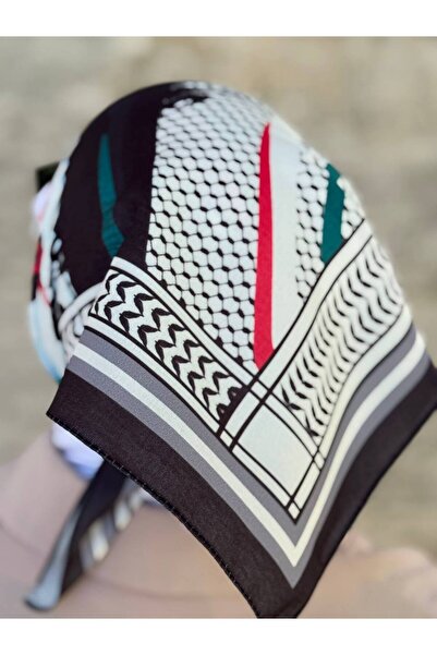 LA SEFA وشاح بطابع الفيليستين 50x50