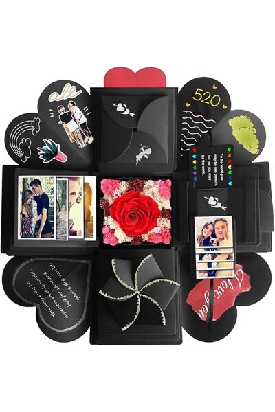 The Bros صندوق مفاجآت، ألبوم صور إبداعي يمكنك صنعه بنفسك، صندوق هدايا لتزيين ...