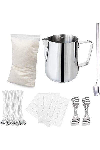 The Bros Candle Making Kit – Soy Wax DIY Candle Craft Tools with Pouring Pot,...