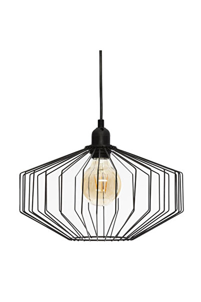 Atmosphera Créateur D'intérieur Lampa suspendata metalica Atmosphera Createur d'interieur, Diametru 30.5 x 23 cm, Culoare Negru