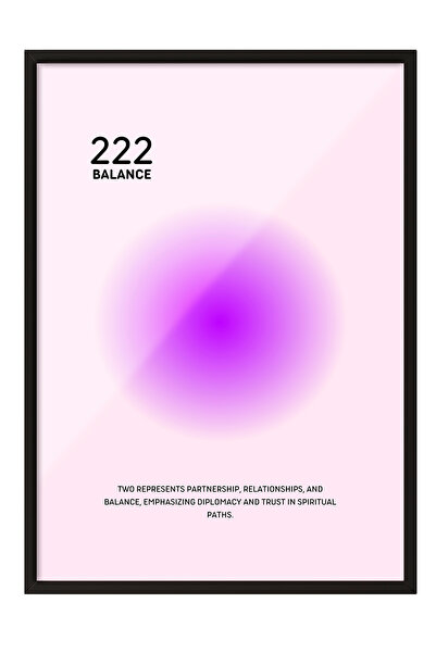 Zestia Ζωγραφική Τοίχου με Μαύρο Πλαίσιο 222 Balance – Διακόσμηση Σαλονιού σε...