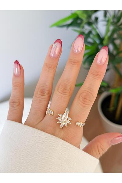 Venus Design Çelik 2li Yüzük (Ayarlanabilir)