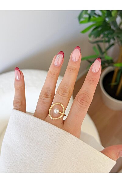 Venus Design Çelik İncili Yüzük (Ayarlanabilir)