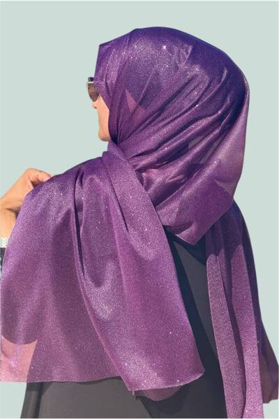 LA SEFA Women's Glitter Black Yellow Glitter Evening Dress Shawl