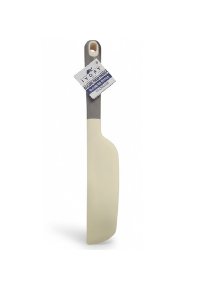 IVORY Silikon Spatula Büyük Boy Pastacı Krema Sıyırma Sıvama Spatulası 28 Cm