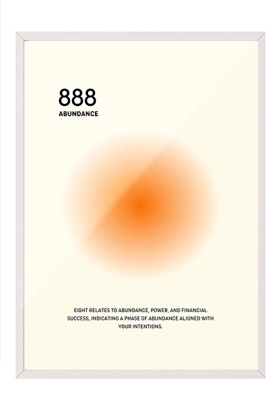 Zestia Tablou de perete cu ramă albă 888 Abundance – Decor pentru sufragerie ...