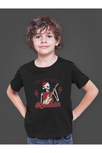 Bumeta Tricou pentru copii Christmas Rock Jingle Bell Rockin tricou