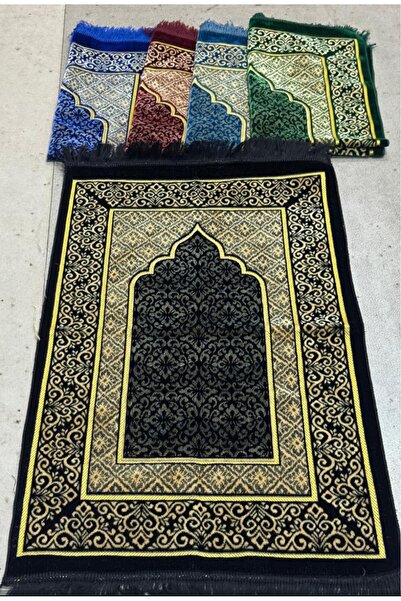 PIRISA 7 قطع 500 جرام سجادة صلاة مخملية للحج والعمرة، هدية مولودة للعيد، نمط ...