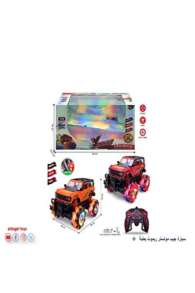 Dogel سيارة جيب مونستر ريموت بطارية