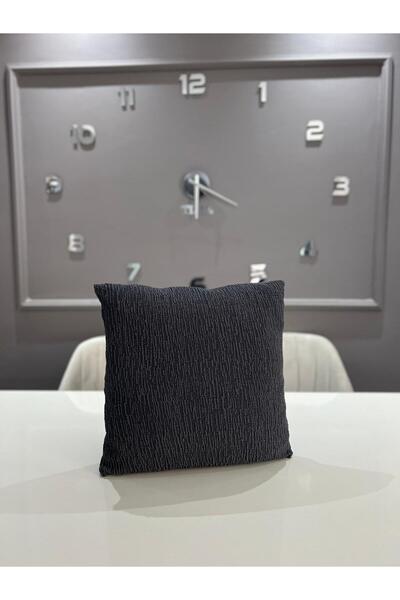 Dilan Home Kırlent Yastık Kılıfı Jakarlı Esnek Yapı | Ağaç Kabuğu Kare Yastık...