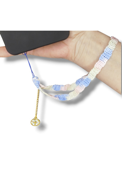 STE Dantel Ebruli Telefon Charmı - Nazar Gözlü Ağaç Telefon Charmı - Telefon ...