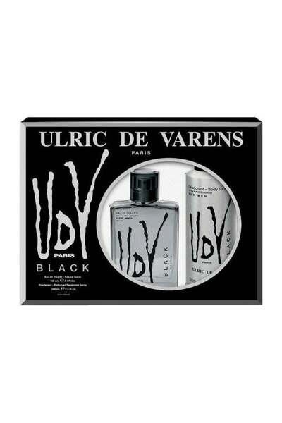 Ulric De Varens Paris Black Eau de Toilette 100+200ml