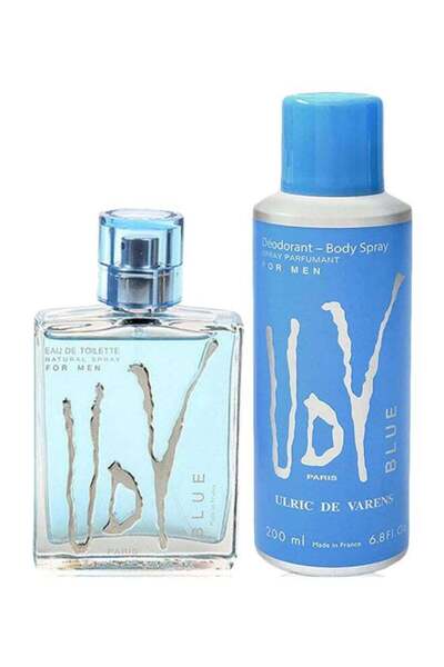 Ulric De Varens Blue Box Edit 100 ml + Deodorant 200 ml