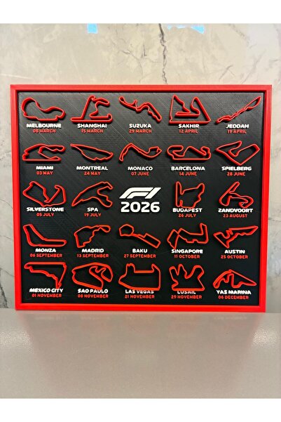 Edoka Tasarım F1 2026 Takvim