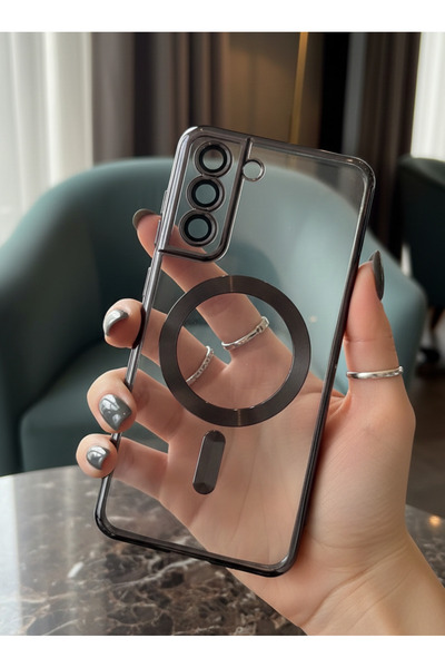 TechTrove Samsung Galaxy S21 FE Kılıf Sararma Yapmaz Magsafe Şarj Özellikli A...