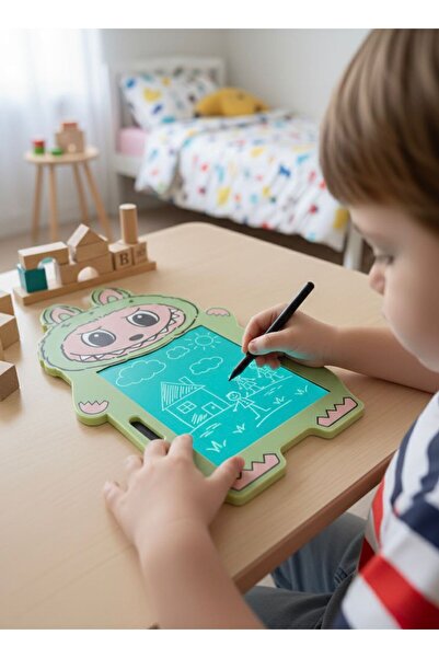 Tatlı Sebep Çocuklar İçin Silinebilir LCD Yazı Tahtası – Kalemli, Eğitici ve ...