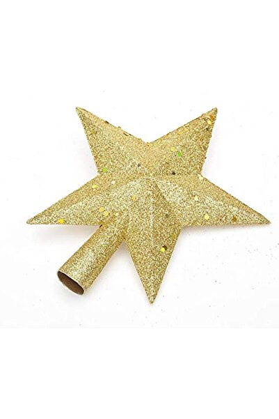 Other 15cm Christmas sticky powder sequins five-pointed gold star Christmas tree ornament pendant