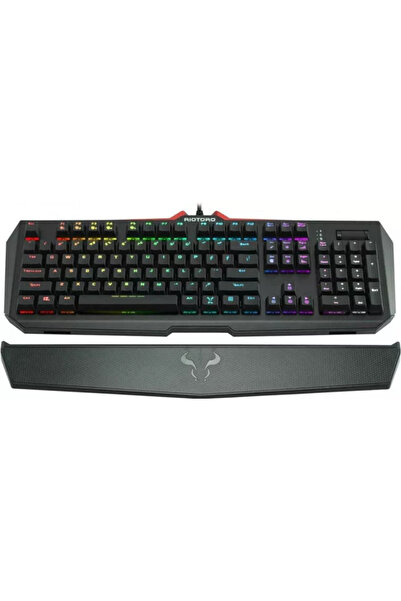 Riotoro Tastatură Gaming Mecanica Ghostwriter Elite Cherry MX Red RGB Negru