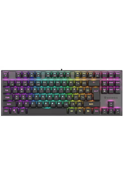 Genesis Tastatură Thor 303 TKL RGB LED USB Negru