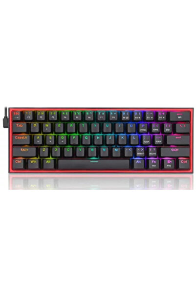 REDRAGON Tastatură Varro RGB LED USB-C Negru