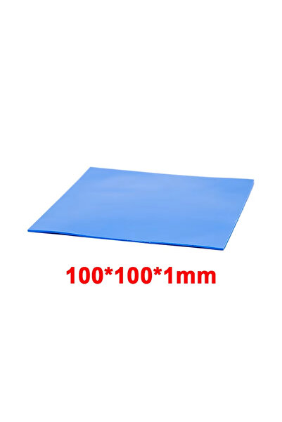 Choice6 مشتت حراري RGEEK 6W/M.K لوحدة معالجة الرسومات ووحدة المعالجة المركزية، أبعاده 100×100×1.0 مم، مصنوع من السيليكون الموصل للحرارة.