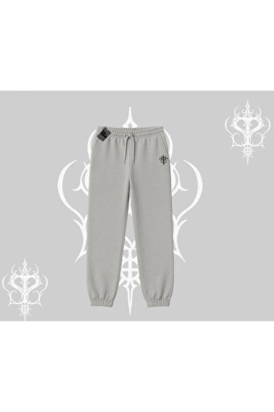 Tarzsokak بنطلون رياضي أبيض مطاطي بشعار خاص