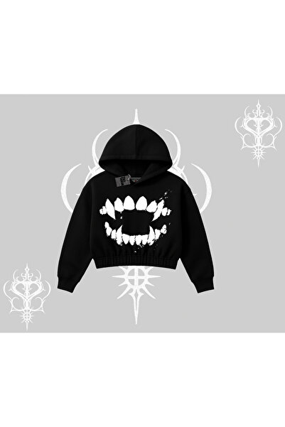 Tarzsokak Hanorac alb cu glugă Vampire Dış