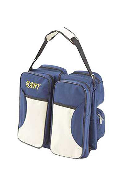 HALAMODO حقيبة حفاضات متعددة الوظائف 4 في 1 مقاومة للماء، سرير محمول مع جيوب ...