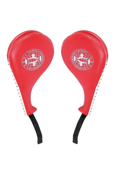 HALAMODO مجموعة وسادات تدريب متينة من قطعتين لرياضة الكيك بوكسينغ