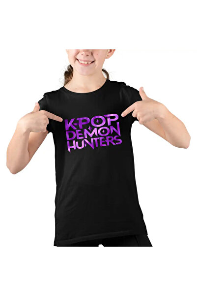 OEM Παιδικό Κοριτσίστικο T-Shirt Huntrix Kpop Demon Hunters