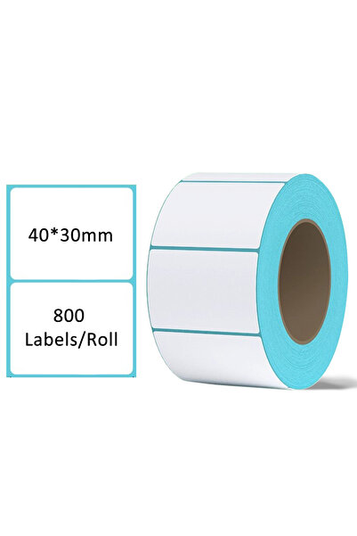 L&Wen ملصقات حرارية، لفائف ملصقات متعددة الأغراض للباركود والبريد، 40 مم × 30...