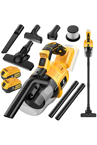 GearZone 5 in 1 Cordless Vacuum with Battery 800W Powerful Motor with Filtrat...