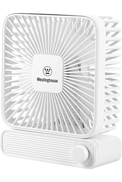 Westinghouse Rechargeable Table Fan with Adjustable Speed Control Knob