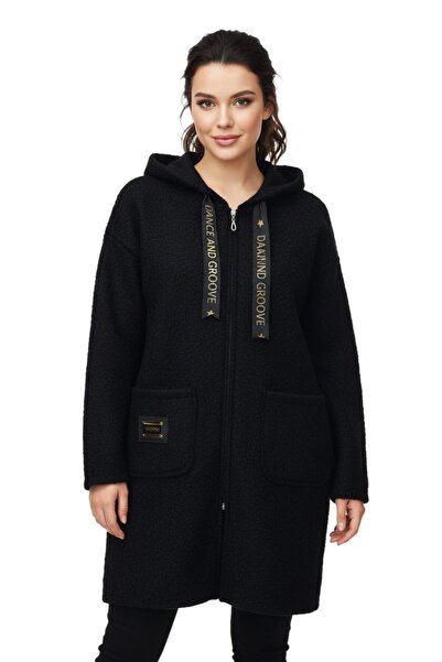 Caftan سترة بوكلت نسائية بـ بغطاء رأس جيوب BGL-ST05084