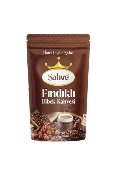 ŞAHVE fındıklı dibek kahvesi 150 gr