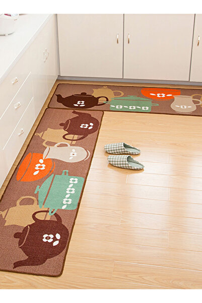 HALAMODO سجادة أرضية مضادة للانزلاق متعددة الألوان 50x120 سنتيمتر