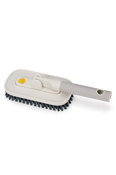 Joseph Joseph CleanTech 6500022 Tile Cleaning Brush, 31 cm, Hanging Hole, Gray/Yellow