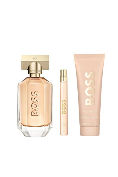 Hugo Boss Kadın Boss The Scent For Her Set Şeftali ve Kakao Notalı EDP 100ml