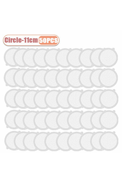 Choice1 Circle-11cm-50PCS 10-100PCS Disposable Floor Drain Sticker Shower Drain Hair Catcher Cover Sink Drai