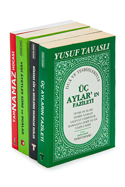 Tavaslı Yayınları Yusuf Tavaslı Dua Kitapları Seti - Tam Namaz Hocası, 7 Ayet...