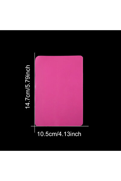 Choice5 Pink 14.7x10.5cm 1PCS Safe Silicone Workbenches Epoxy Resin Molds Waterproof Placemat Table Mat For