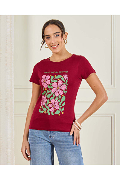 REDTAG Ladies Graphic Tee