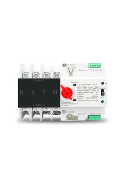 OEM Comutator de transfer automat, 4P / 125A / 400V, MCB, ATS