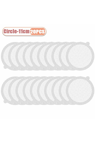 Choice3 Circle-11cm-20PCS 10-100PCS Disposable Floor Drain Sticker Shower Drain Hair Catcher Cover Sink Drai